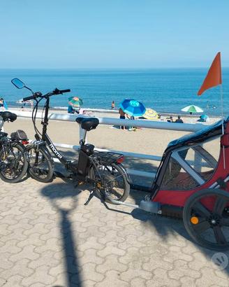 Rimorchio carrello per Bambini bicicletta Belelli