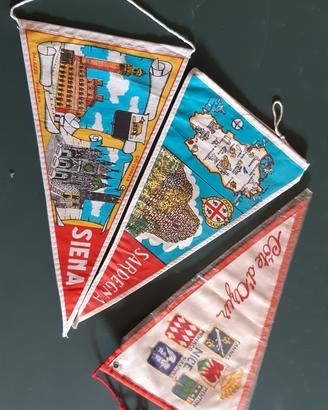 Souvenir bandierine Siena Sardegna Costa Azzurra