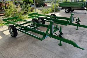 Rimorchio pianale Portabins 30 Q.li - N O V I T A'