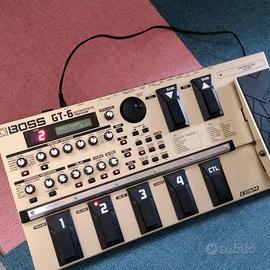 Pedaliera chitarra boss gt6