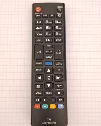 TELECOMANDO RICAMBIO PER LG 50LB580V