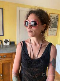 Occhiali da sole rosa Emporio Armani