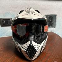 Casco Fuoristrada Cross Enduro Tg XS