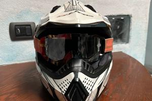 Casco Fuoristrada Cross Enduro Tg XS