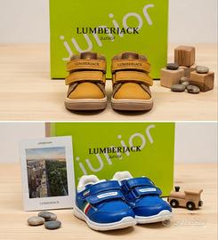 Set scarpine a strappo Lumberjack Junior mis.21