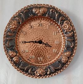 Orologio da parete in rame Diametro 30 cm