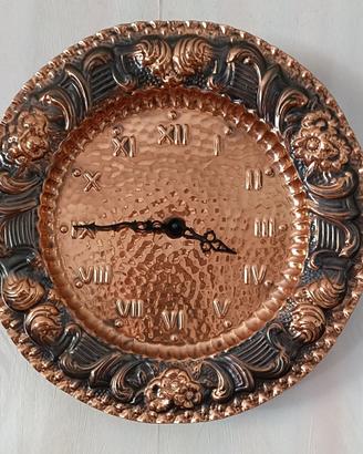 Orologio da parete in rame Diametro 30 cm