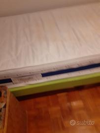 Letto a 1 piazza compreso di materasso eminflex
