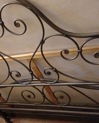 letto in ferro battuto