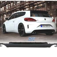 DIFFUSORE PER VOLKSWAGEN VW SCIROCCO 08-14 LOOK R