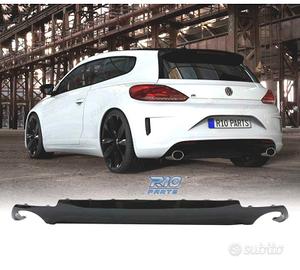 DIFFUSORE PER VOLKSWAGEN VW SCIROCCO 08-14 LOOK R