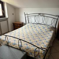 Letto in Ferro Battuto con Materasso - Arredamento