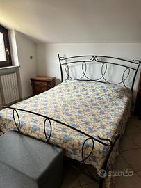 Letto in Ferro Battuto con Materasso - Arredamento