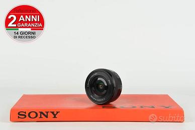 Sony 16-50mm f3.5-5.6 OSS USATO GARANTITO PER DUE