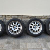 BMW Serie 1 set 4 cerchi 16 lega originali + gomme