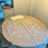Tovaglia in organza con tovaglioli