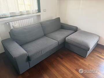Divano IKEA KIVIK 3 posti + pouf contenitore