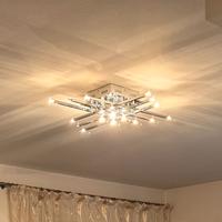 Lampadario/plafoniera 16 luci