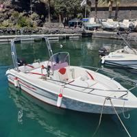 Scambio open con gommone