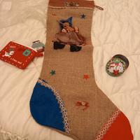 set maxicalza Befana+Borsellino +scatola portaogge