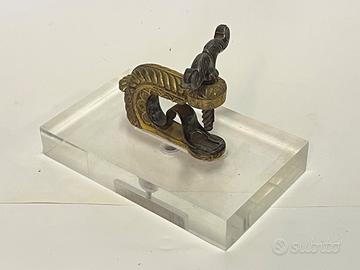 Antico Torchietto Pressacarte x Scrivania Fine 800