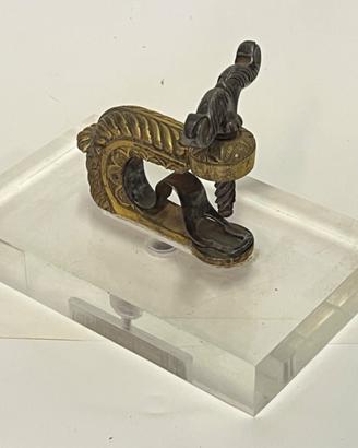 Antico Torchietto Pressacarte x Scrivania Fine 800