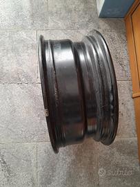cerchio in acciaio nero, 
