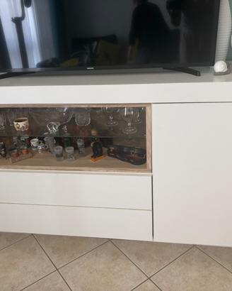 Mobile TV / Credenza Moderna con Vetrina – Ottime