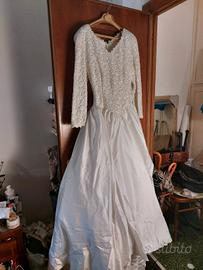 abito da sposa bianco 