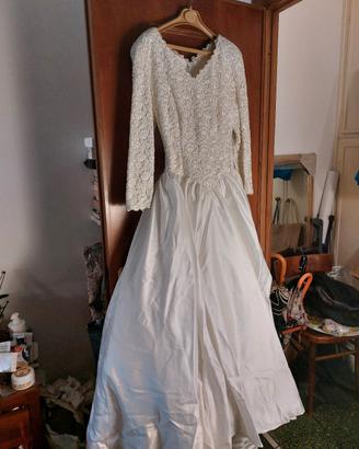 abito da sposa bianco 