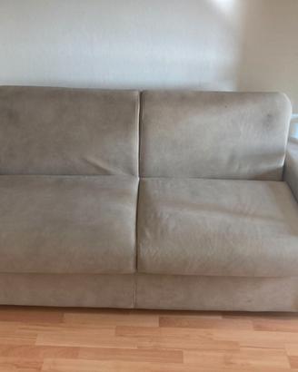 Divano letto alla francese 2 posti + topper