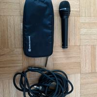Microfono Beyerdynamic TG X 20 con cavo e custodia