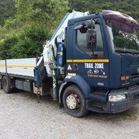 Macchina Operatrice Renault Midlum 270 con GRU