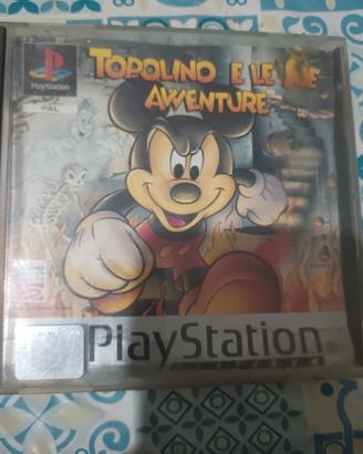 topolino e Spiderman per ps1