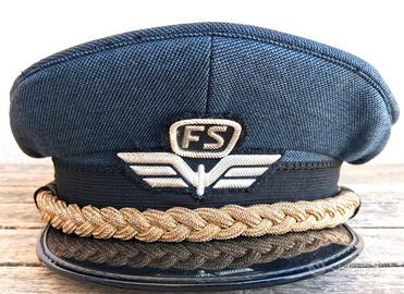 Berretto visiera vintage originale FF.SS. del 1979