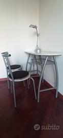 set da bar tavolo  con  sedie