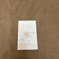 Maradona Autografo