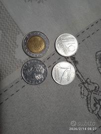 monete della vecchia lira 