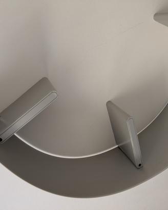 Libreria Bookworm Kartell – colore alluminio