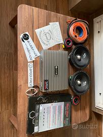 Altoparlanti Bass Face 20cm e tweeter Bass Habit