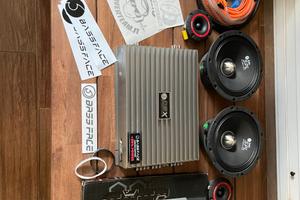 Altoparlanti Bass Face 20cm e tweeter Bass Habit