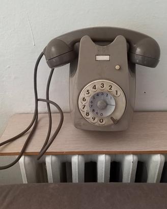 Telefono fisso vintage da parete 