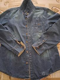 camicia jeans Pull&Bear