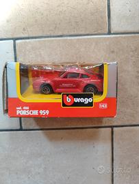 Porsche 959 Burago 1/43 nuova in box 