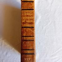 Libro antico Traduzione de'Salmi  de' Cantici 1838