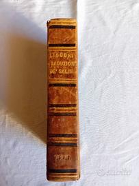 Libro antico Traduzione de'Salmi  de' Cantici 1838