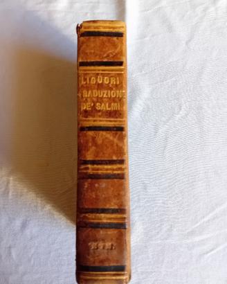 Libro antico Traduzione de'Salmi  de' Cantici 1838