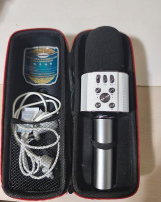 microfono amplificato ricaricabile