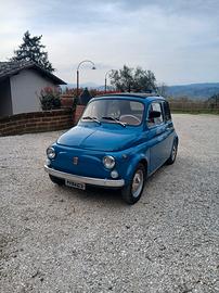 Fiat 500 F dal 1971 cabrio. 