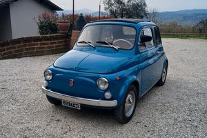Fiat 500 F dal 1971 cabrio. 